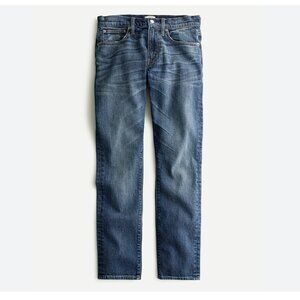 New With Tags J Crew Men’s 250 Skinny Fit Stretch Jeans in Broken In Wash